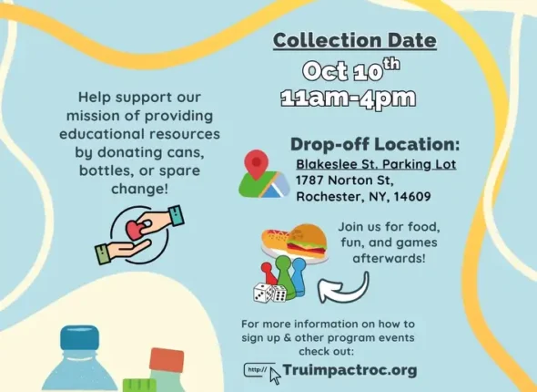 TRU-Impact Bottle Drive flyer, October 10, 11am to 4pm